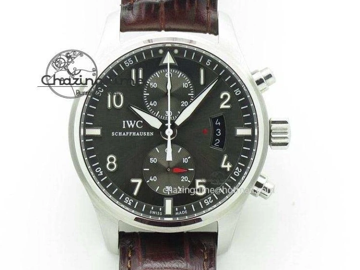 MIROTIME 0424 Pilot Top Gun IW326901 M+F 1:1 Best Edition Black Dial on Black Rubber Strap A SportInspired 6999